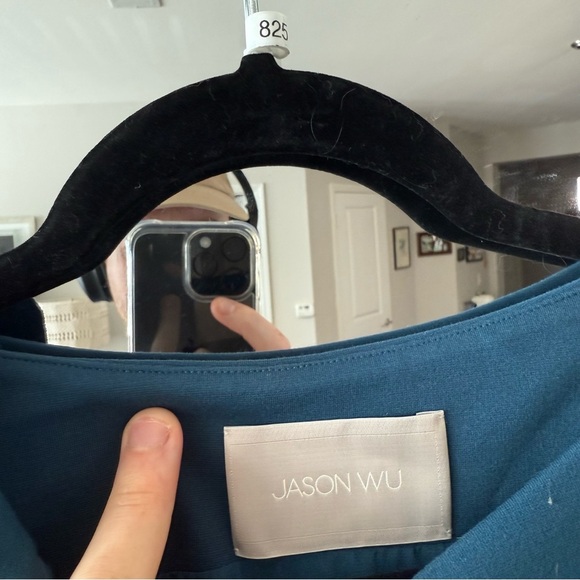 Jason Wu Draped Sleeveless Sheath Dress - Size 8 - Picture 5 of 5